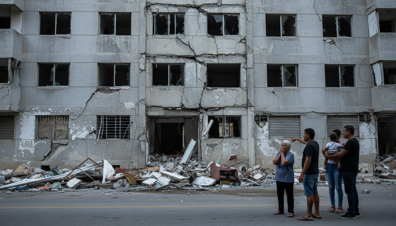 Daños terremoto Venezuela revelan crisis real en más de 58,000 edificios dañados