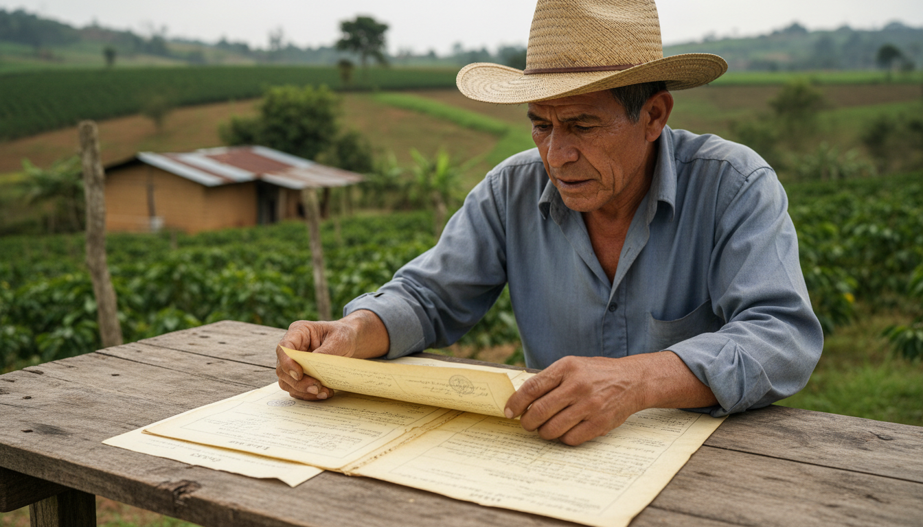 Informalidad tierra rural en Colombia bloquea el acceso al crédito formal vigente