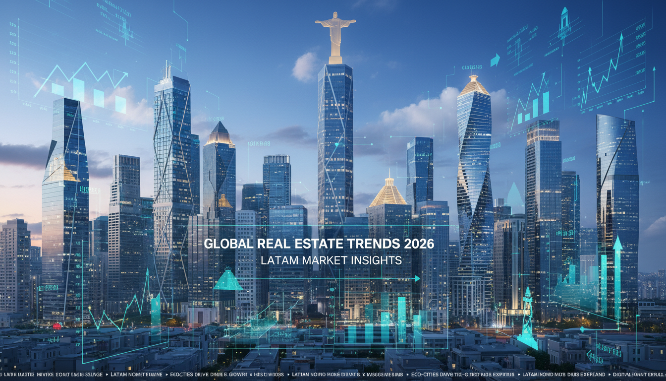 10 noticias clave del mercado inmobiliario global y Latam 2026