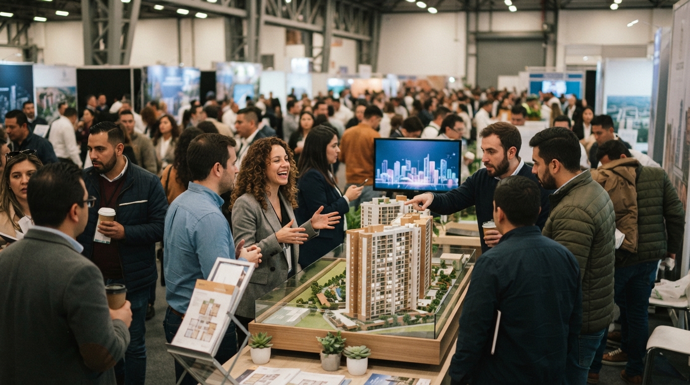 Gran Salón Inmobiliario en Colombia 2026 muestra auge con 1,600 proyectos reales