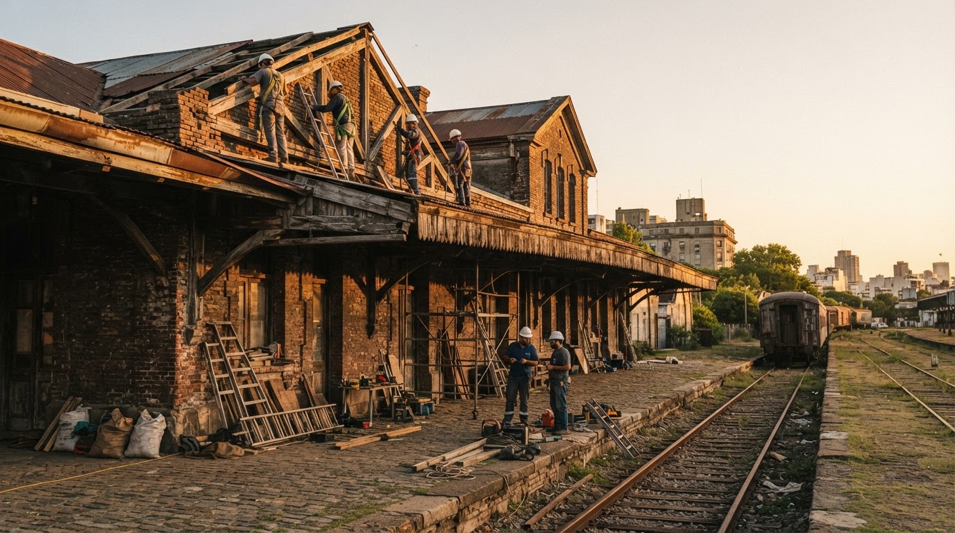 Patrimonio ferroviario Montevideo: nueva gestión que impulsa su valorización urbana