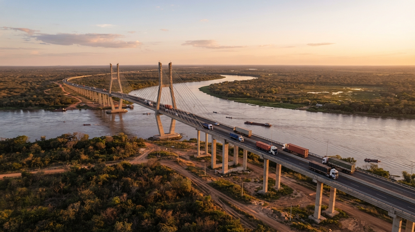 Puente de la Bioceánica en Paraguay redefine inversión y plusvalía inmobiliaria