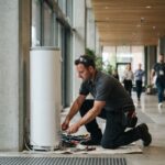 Tecnología para mejorar la salud en edificios: Purificadores de aire inteligentes y domótica - tecnología para edificios