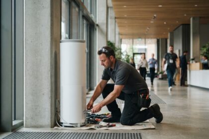 Tecnología para mejorar la salud en edificios: Purificadores de aire inteligentes y domótica - tecnología para edificios