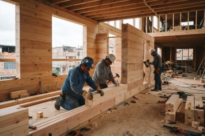 Bloques madera maciza en Argentina: construcción rápida, pero con obstáculos claves