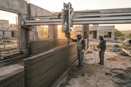 Impresión 3D hormigón en Argentina reduce estructuras en solo 48 horas