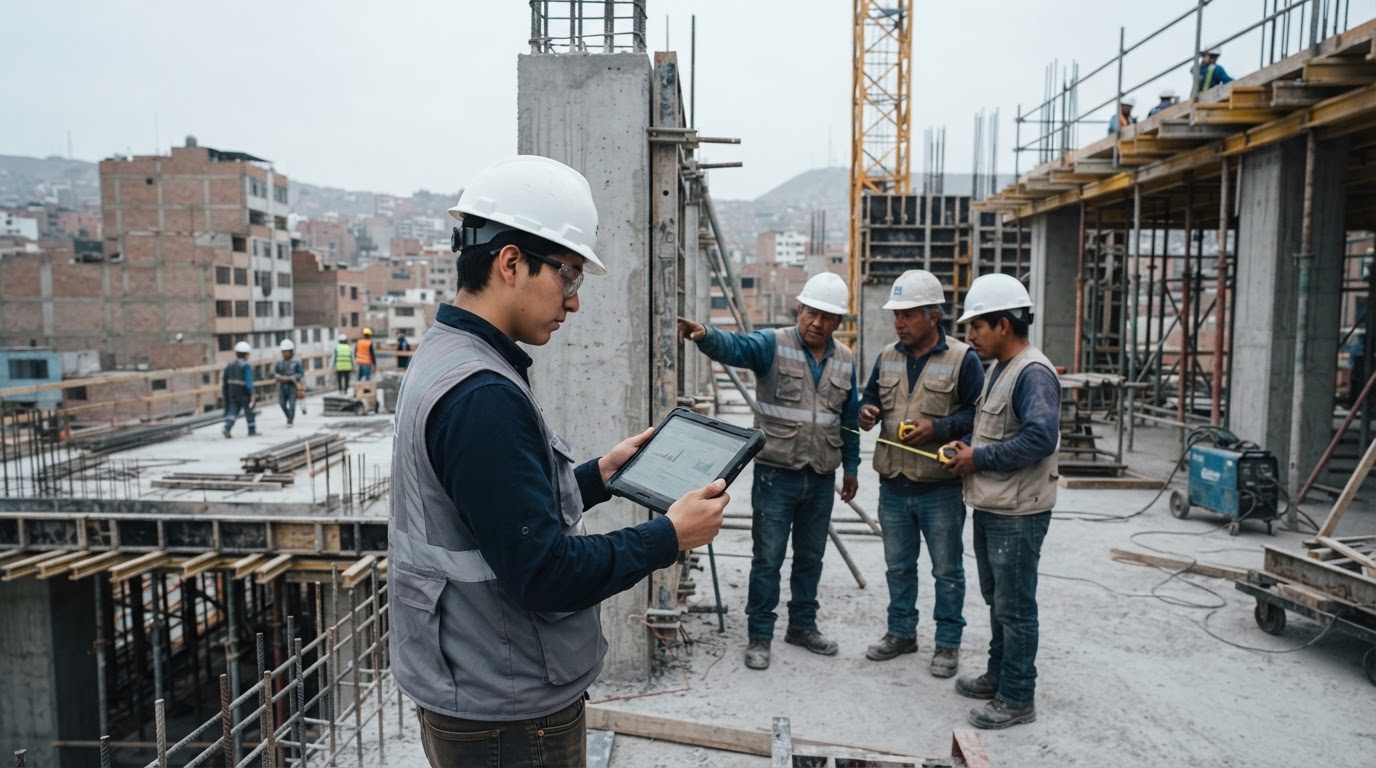 Inteligencia artificial construcción en Perú redefine control y calidad en obras