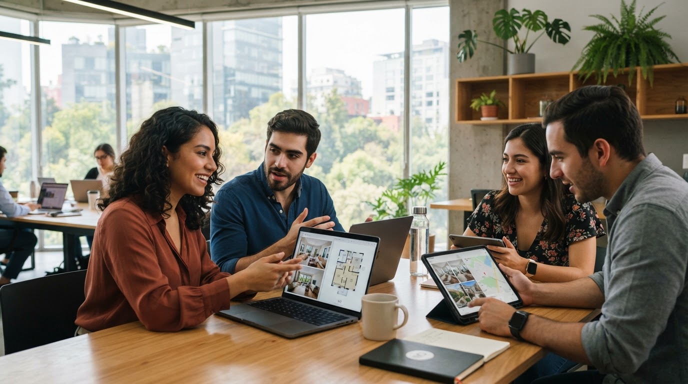 Jóvenes agentes inmobiliarios en México: la competencia que redefine el sector