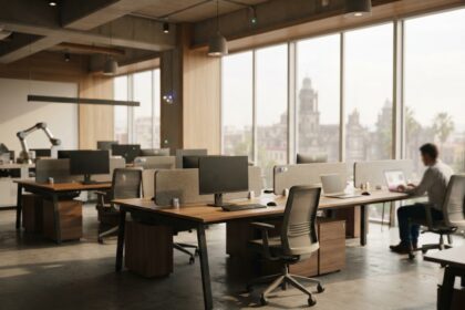 Inteligencia artificial oficinas en México: riesgos y oportunidades por inmueble