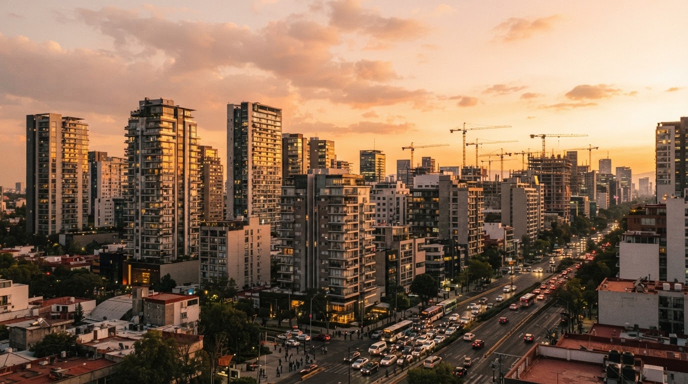Inversiones inmobiliarias en México: auge de la vivienda vertical