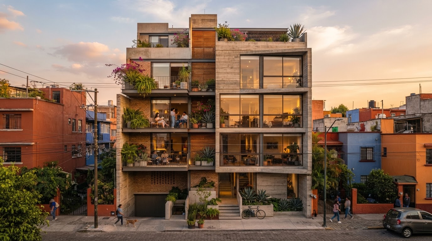 Valorización diseño inmobiliario en México impulsa plusvalía y retorno real